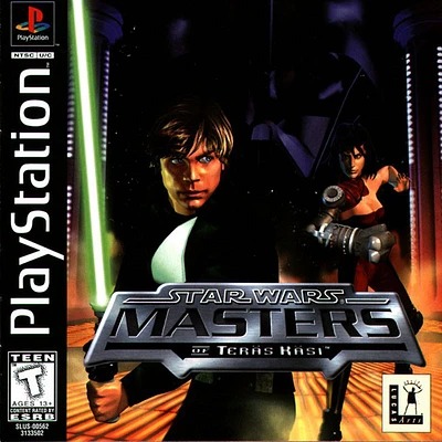 STAR WARS:MASTERS OF TERAS - Playstation (PS1) - USED