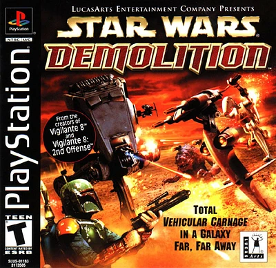 STAR WARS:DEMOLITION - Playstation (PS1) - USED