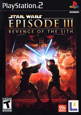 STAR WARS:REVENGE OF THE SITH - Playstation 2 - USED