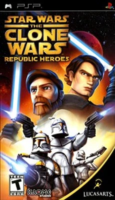 STAR WARS CLONE WARS:REPUBLIC - PSP - USED