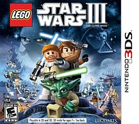 LEGO STAR WARS III:CLONE WARS - Nintendo 3DS - USED