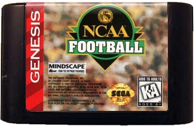 NCAA FOOTBALL - Sega Genesis - USED