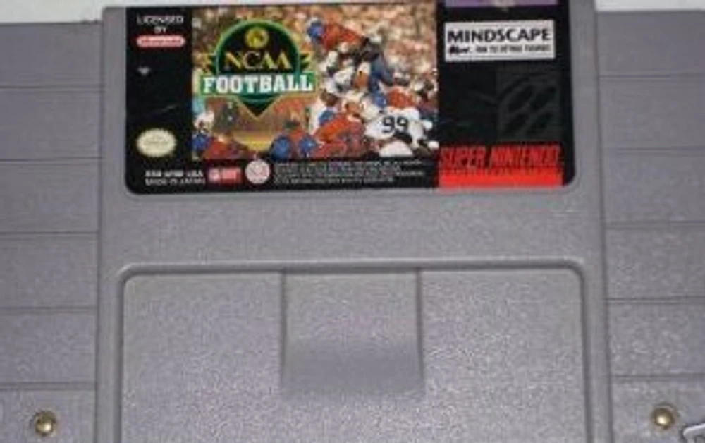 NCAA FOOTBALL - Super Nintendo - USED