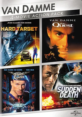 Van Damme 4 Feature Film Set - USED