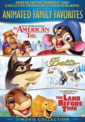Animated Family Favorites 3 Movie Collection - USED