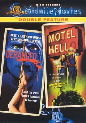 DERANGED/MOTEL HELL-DOUBLE FEA - USED