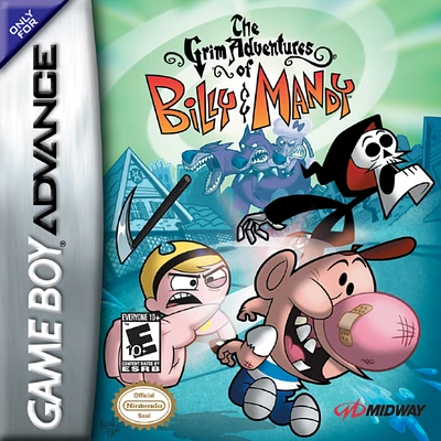 GRIM ADVENTURES OF BILLY & MAN - Game Boy Advanced - USED