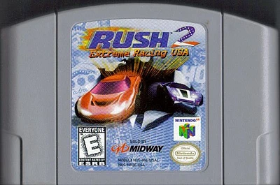 RUSH 2:EXTREME RACING USA - Nintendo 64 - USED