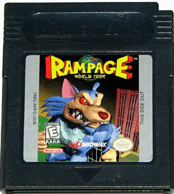 RAMPAGE:WORLD TOUR - Game Boy Color - USED