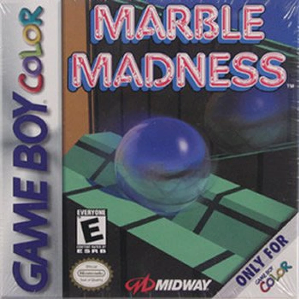 MARBLE MADNESS - Game Boy Color - USED