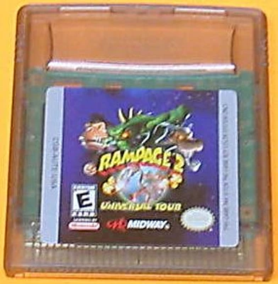 RAMPAGE 2:UNIVERSAL TOUR - Game Boy Color - USED