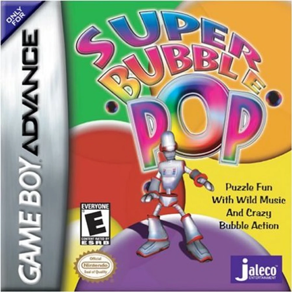 SUPER BUBBLE POP - Game Boy Advanced - USED