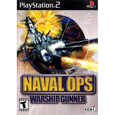 NAVAL OPS:WARSHIP GUNNER - Playstation 2 - USED