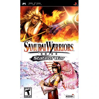 SAMURAI WARRIORS:STATE OF WAR - PSP - USED