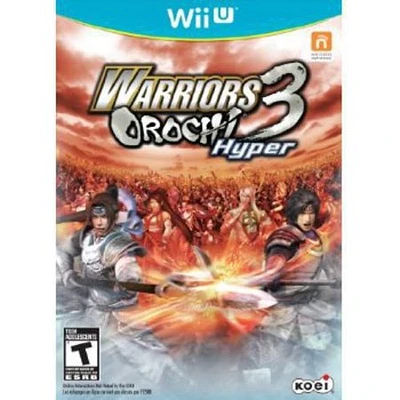 WARRIORS OROCHI 3:HYPER - WU WiiU Wii-u Wii U - USED