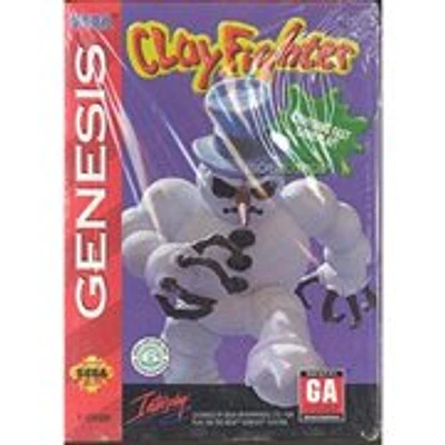 CLAYFIGHTER - Sega Genesis - USED