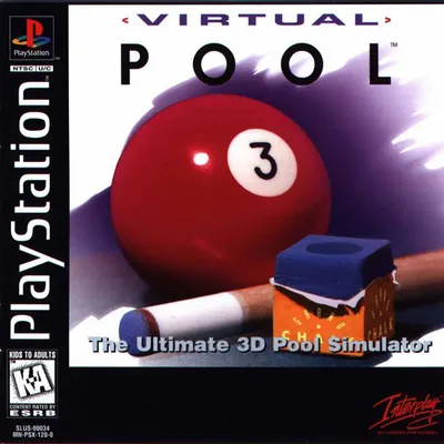 VIRTUAL POOL - Playstation (PS1) - USED