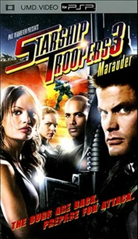 STARSHIP TROOPERS 3 - PSP Video - USED