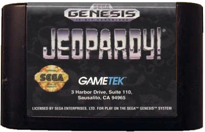 JEOPARDY! - Sega Genesis - USED