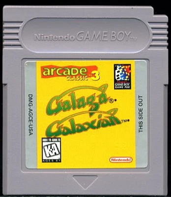 ARCADE CLASSIC 3:GALAGA - Game Boy - USED