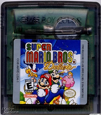 SUPER MARIO BROS. DLX - Game Boy Color - USED