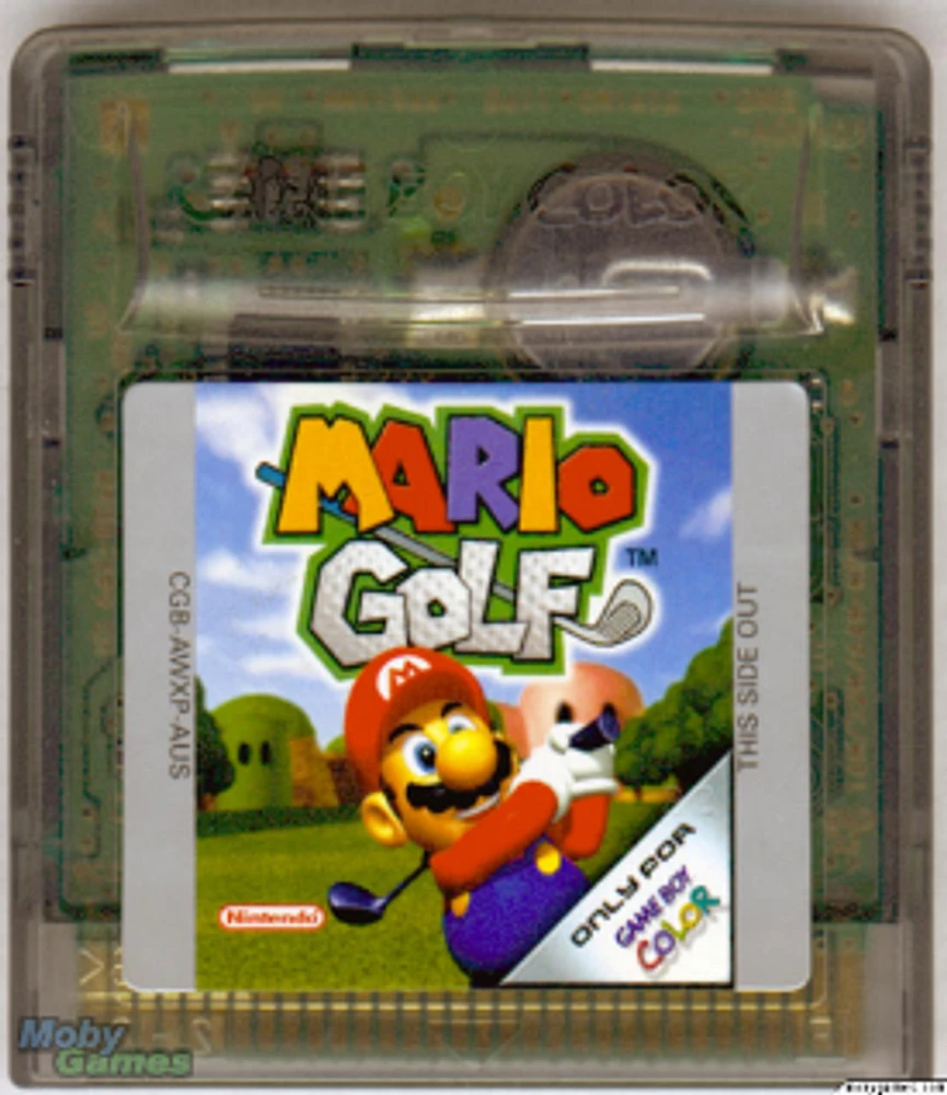 MARIO GOLF - Game Boy Color - USED