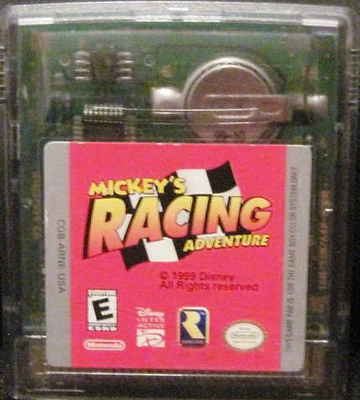 MICKEYS RACING ADVENTURE - Game Boy Color - USED