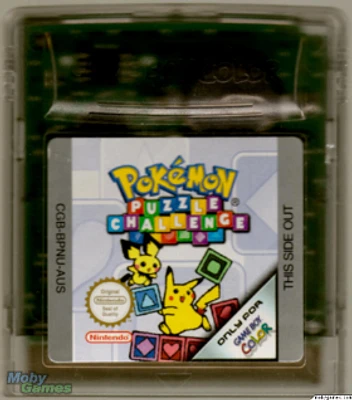 POKEMON:PUZZLE CHALLENGE - Game Boy Color - USED