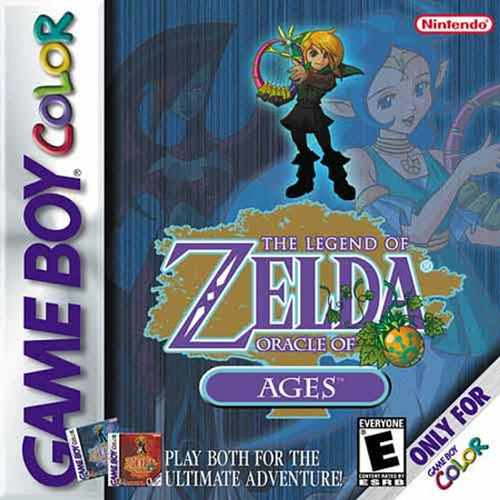 LEGEND OF ZELDA:ORACLE OF AGES - Game Boy Color - USED