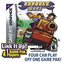 ADVANCE WARS - Game Boy Advanced - USED