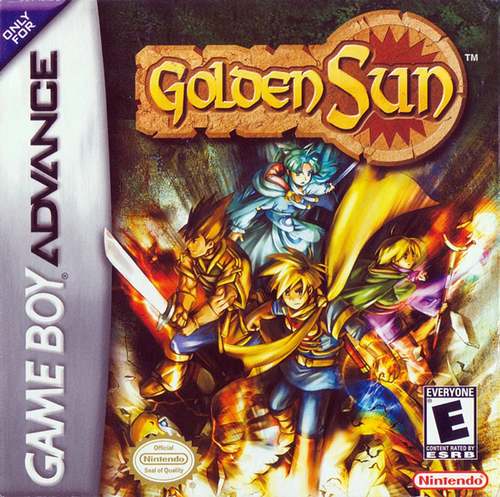 GOLDEN SUN - Game Boy Advanced - USED