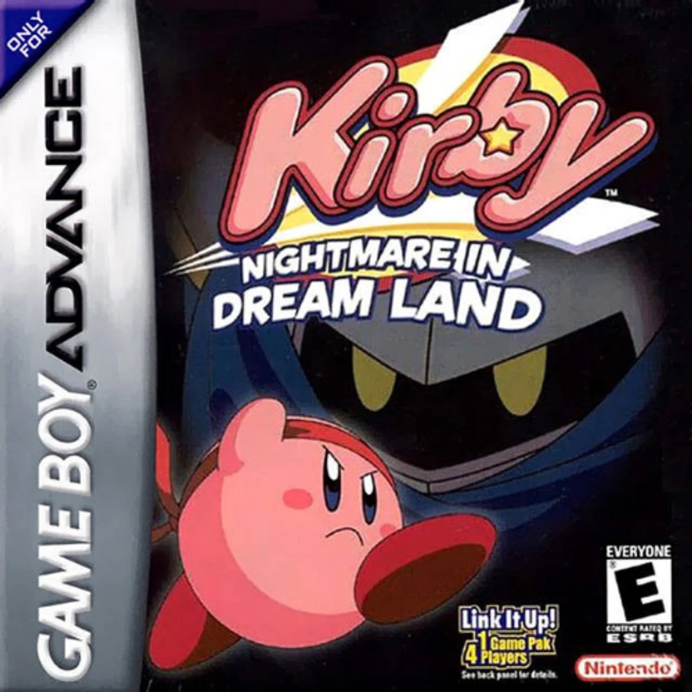 KIRBY:NIGHTMARE IN DREAM LAND - Game Boy Advanced - USED