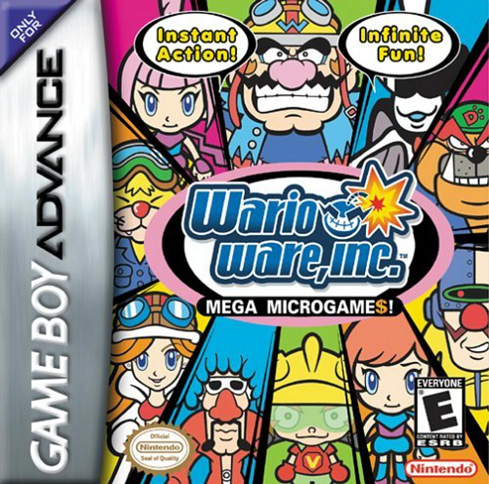 WARIOWARE INC:MEGA MICROGAMES - Game Boy Advanced - USED