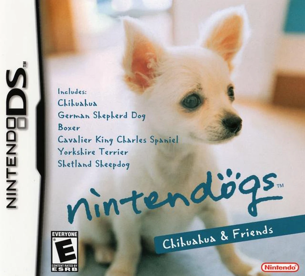NINTENDOGS:CHIHUAHUA & FRIENDS - Nintendo DS - USED
