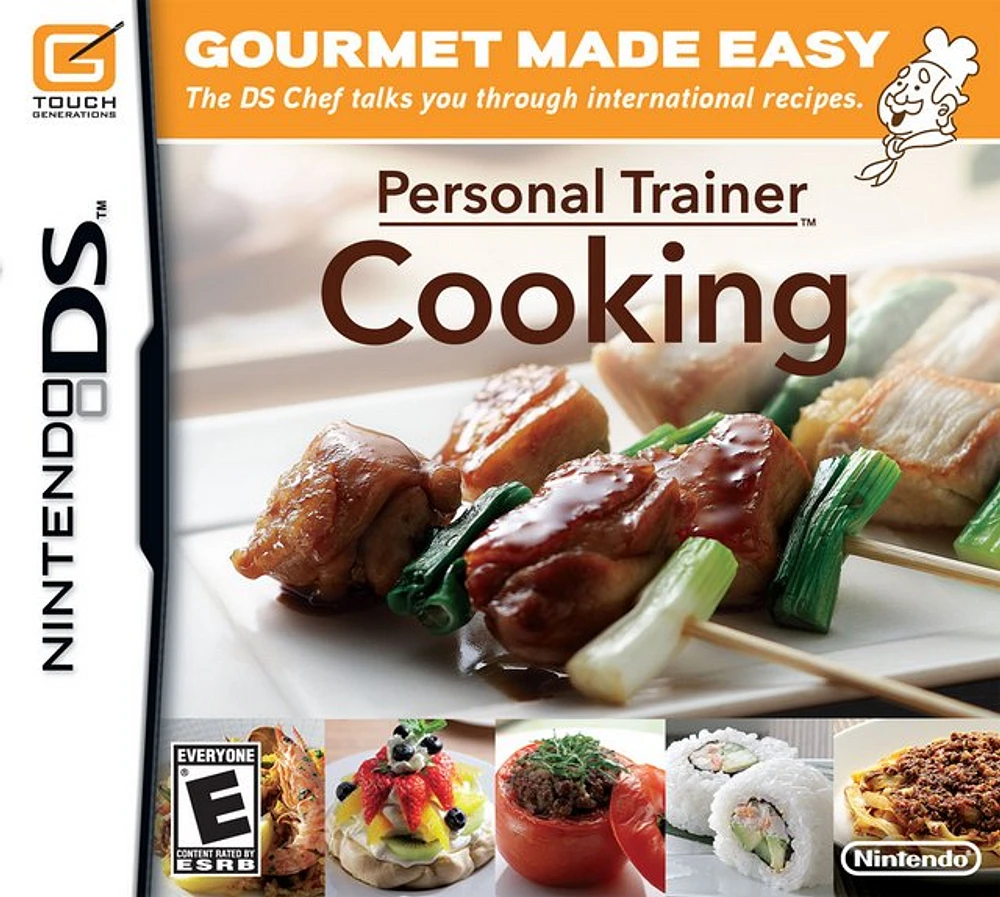 PERSONAL TRAINER:COOKING - Nintendo DS