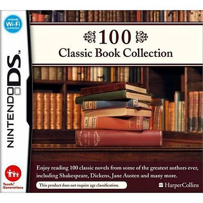 100 CLASSIC BOOKS - Nintendo DS - USED