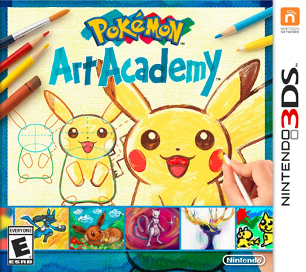 POKEMON ART ACADEMY - Nintendo 3DS - USED