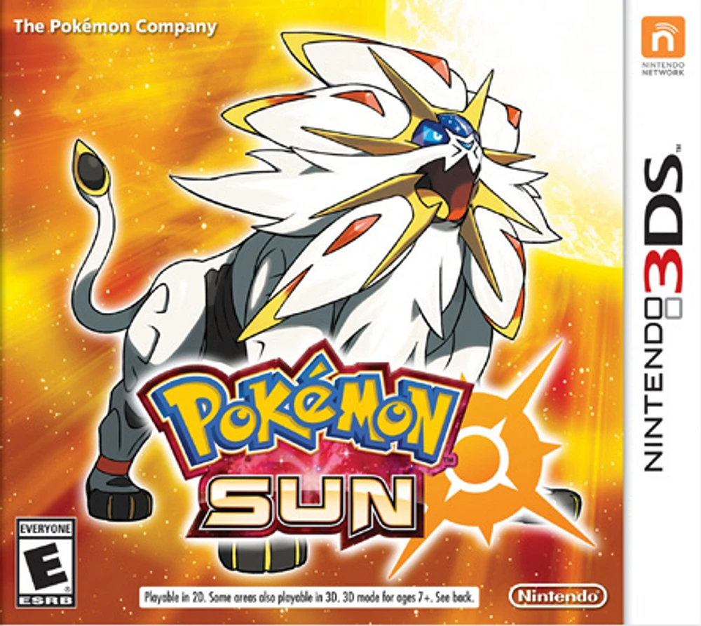 POKEMON SUN - Nintendo 3DS - USED