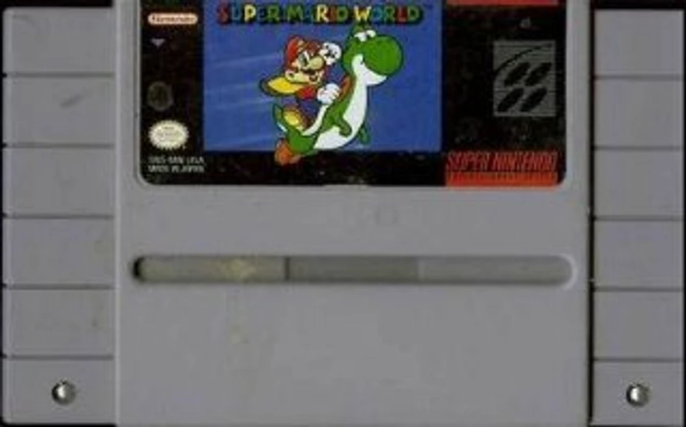 SUPER MARIO WORLD - Super Nintendo - USED