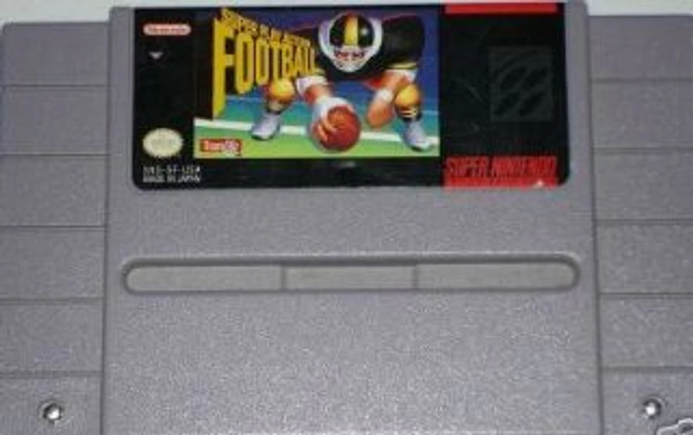 SUPER PLAY ACTION FOOTBALL - Super Nintendo - USED