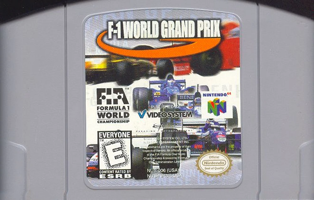 F1:WORLD GRAND PRIX - Nintendo 64 - USED