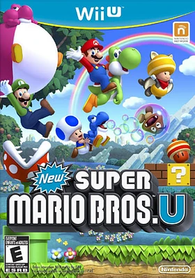 NEW SUPER MARIO BROS U - WU WiiU Wii-u Wii U - USED