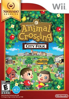 ANIMAL CROSSING:CITY FOLK - Nintendo Wii Wii - USED