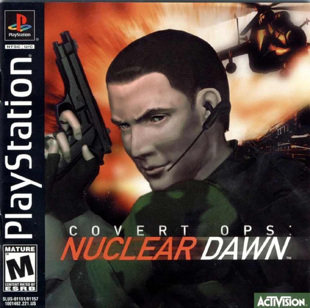 COVERT OPS:NUCLEAR DAWN - Playstation (PS1) - USED