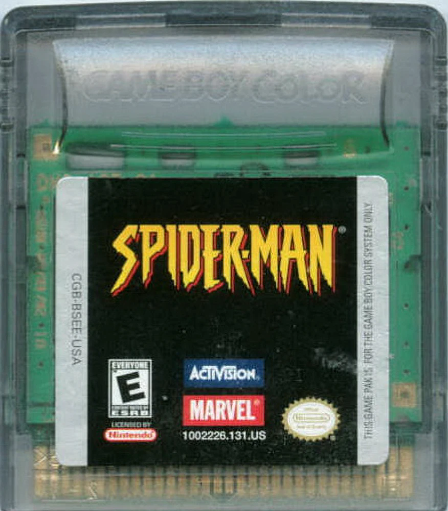 SPIDER-MAN - Game Boy Color - USED