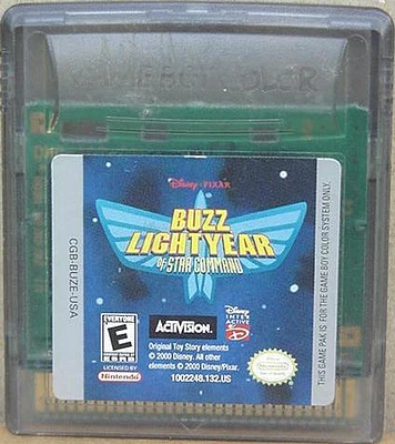 BUZZ LIGHTYEAR OF STAR COMMAND - Game Boy Color - USED