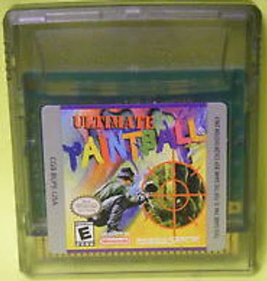ULTIMATE PAINTBALL - Game Boy Color - USED