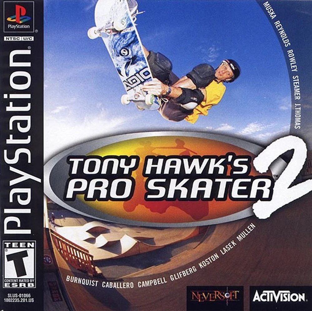 TONY HAWK:PRO SKATER - Playstation (PS1