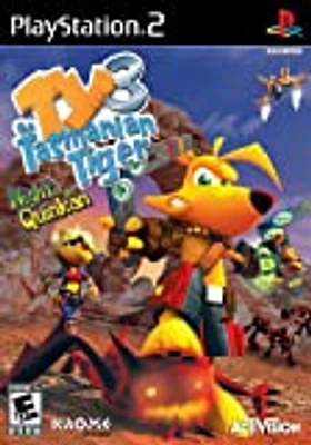 TY TASMANIAN TIGER 3:NIGHT - Playstation 2 - USED