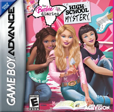 BARBIE DIARIES:HIGH SCHOOL MYS - Game Boy Advanced - USED